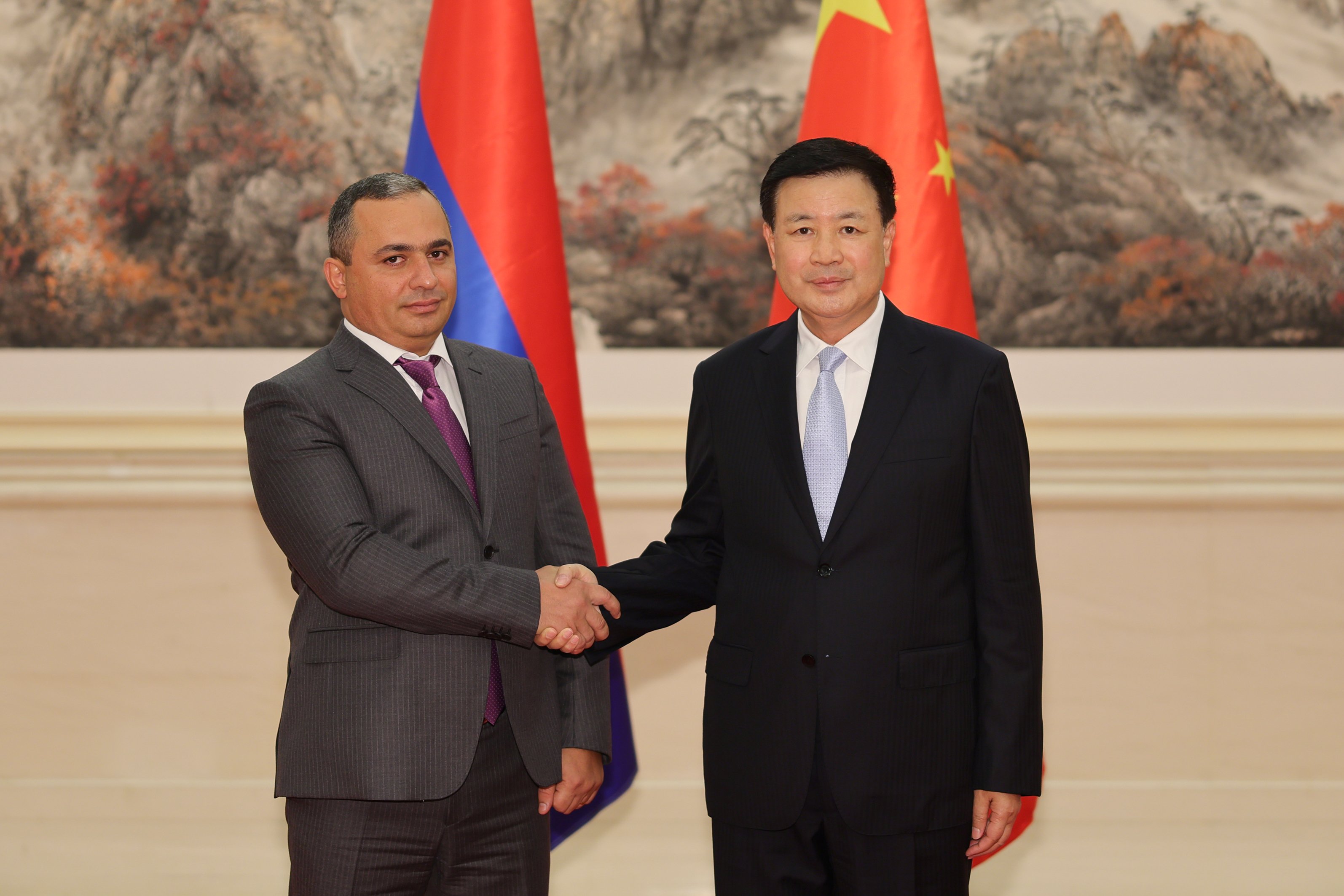 The Chairman of the Investigative Committee Artur Poghosyan Met the Minister of Public Security of People’s Republic of China